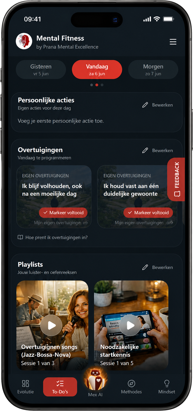 Mental Fitness app screenshot 2